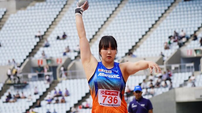 【第107回日本選手権】女子砲丸投　郡菜々佳が3連覇！