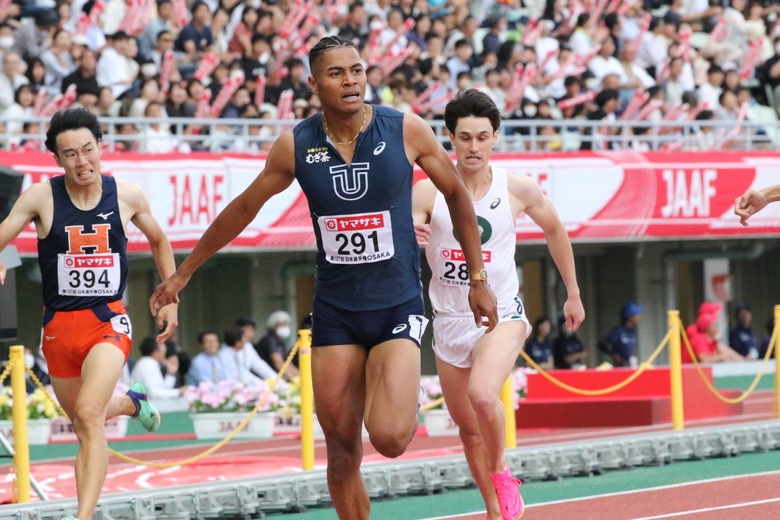 【第107回日本選手権】男子400m　中島佑気ジョセフが自己新記録更新で初優勝！