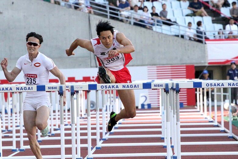【第107回日本選手権】男子110mH 予選3組　4選手が決勝へ。