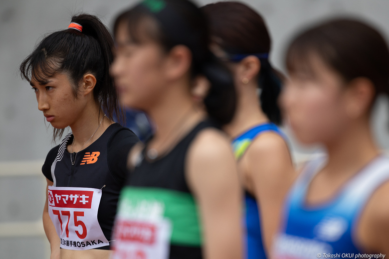 【第107回日本選手権】女子1500m予選　スタート前の田中希実