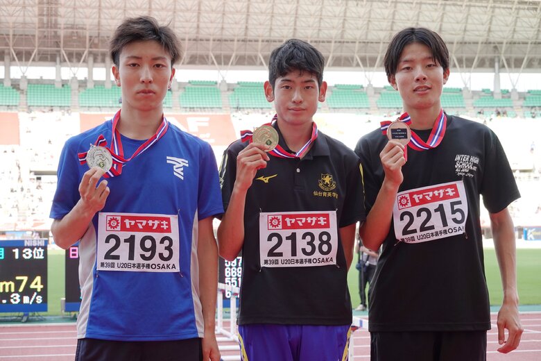 【第107回日本選手権】U20男子3000m　表彰式