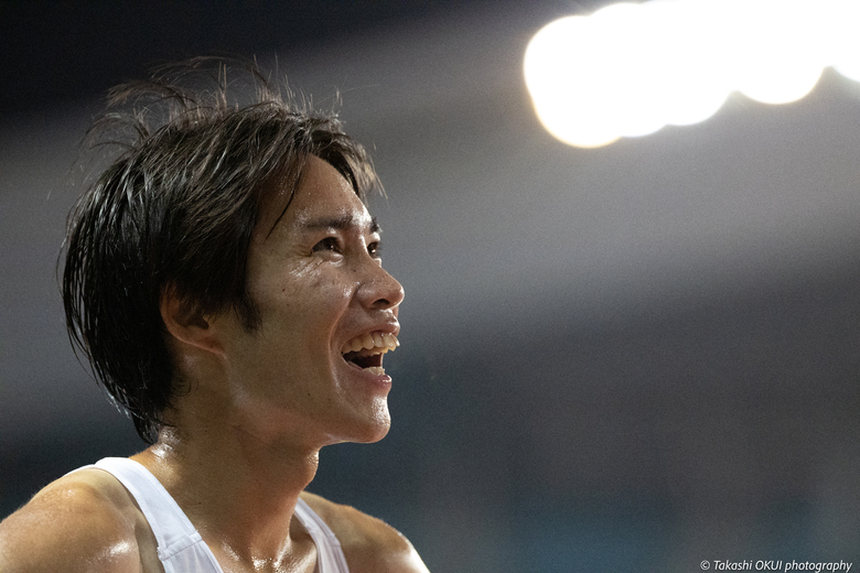【第107回日本選手権】男子5000m決勝　笑顔で優勝を飾った塩尻和也