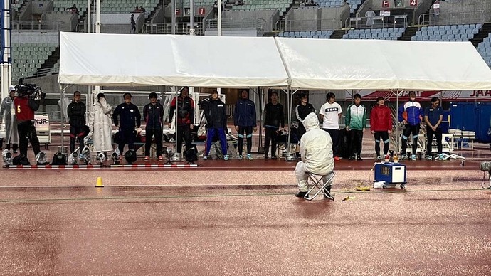 【第107回日本選手権】女子やり投　競技開始
