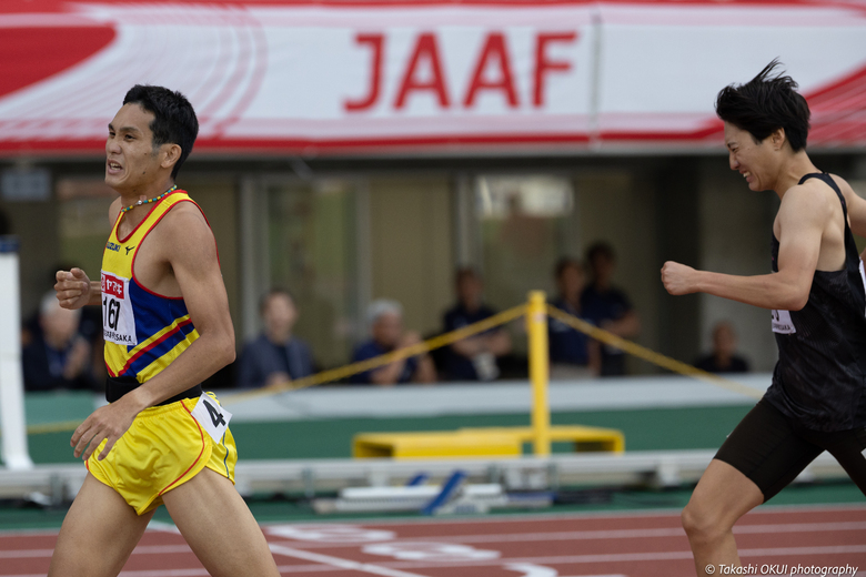 【第107回日本選手権】男子800m　川元奨、先頭譲らず5度目の優勝を飾る