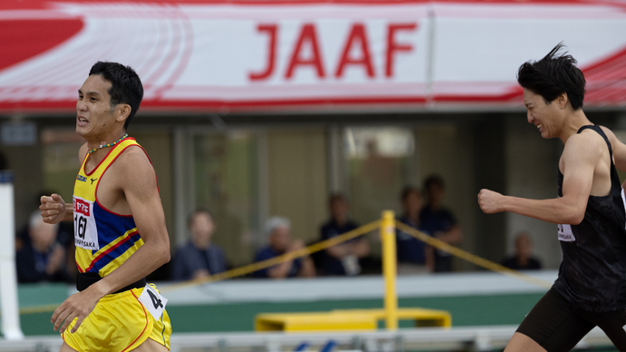 【第107回日本選手権】男子800m　川元奨、先頭譲らず5度目の優勝を飾る