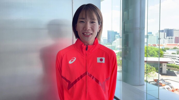 【アジア選手権】女子三段跳 金メダリスト森本麻里子（内田建設AC）からのメッセージ