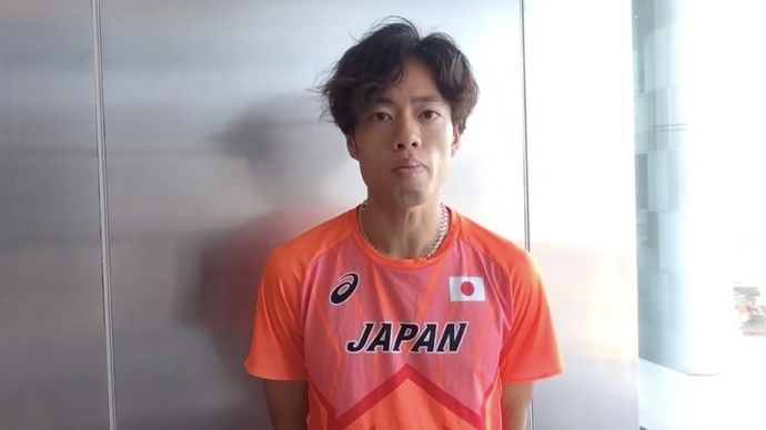 【アジア選手権】男子3000m障害物 金メダリスト 青木涼真（Honda）からのメッセージ