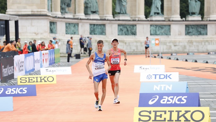 【ブダペスト世界選手権】古賀友太（大塚製薬）／男子20km競歩決勝