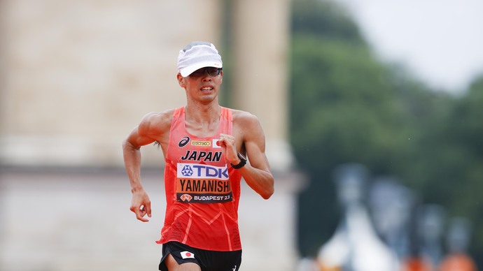 【ブダペスト世界選手権】山西利和（愛知製鋼）／男子20km競歩決勝