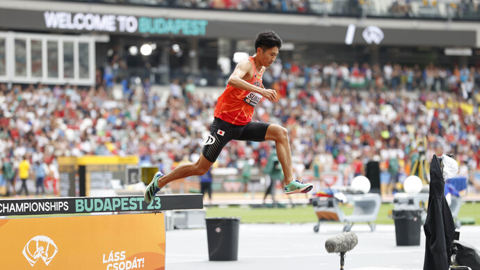 【ブダペスト世界選手権】砂田晟弥（プレス工業）／男子3000m障害物予選