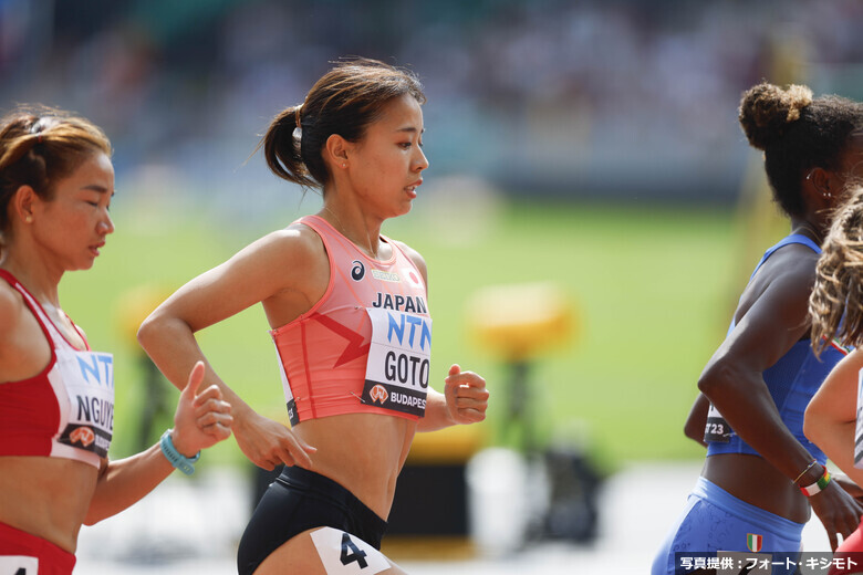 【ブダペスト世界選手権】後藤夢（ユニクロ）／女子1500m予選