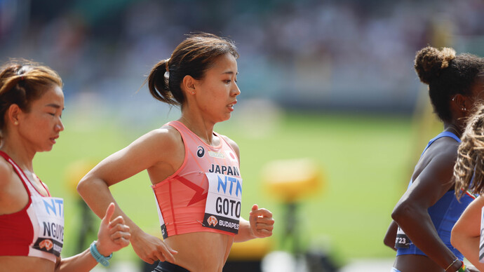 【ブダペスト世界選手権】後藤夢（ユニクロ）／女子1500m予選