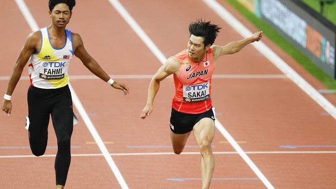 【ブダペスト世界選手権】坂井隆一郎（大阪ガス）／男子100m予選