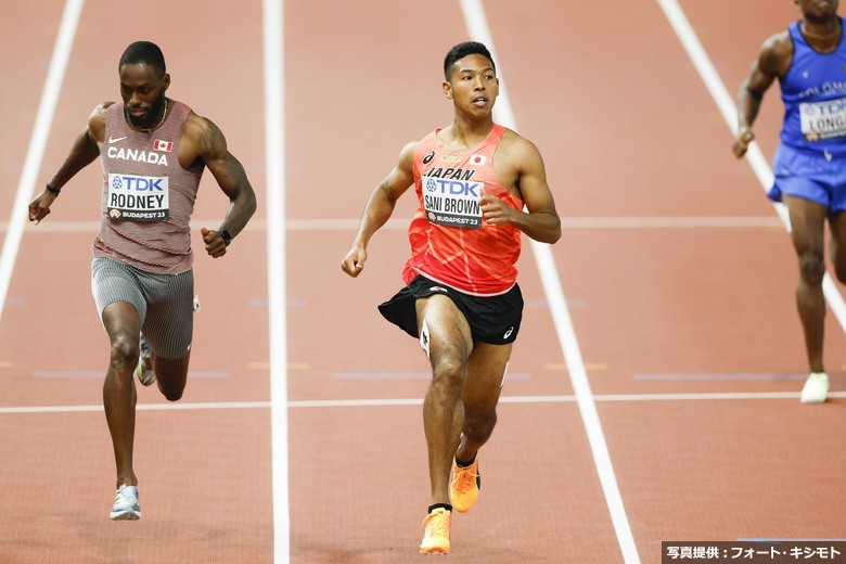 【ブダペスト世界選手権】サニブラウンアブデルハキーム（東レ）／男子100m予選