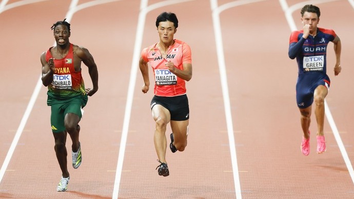 【ブダペスト世界選手権】栁田大輝（東洋大学）／男子100m予選