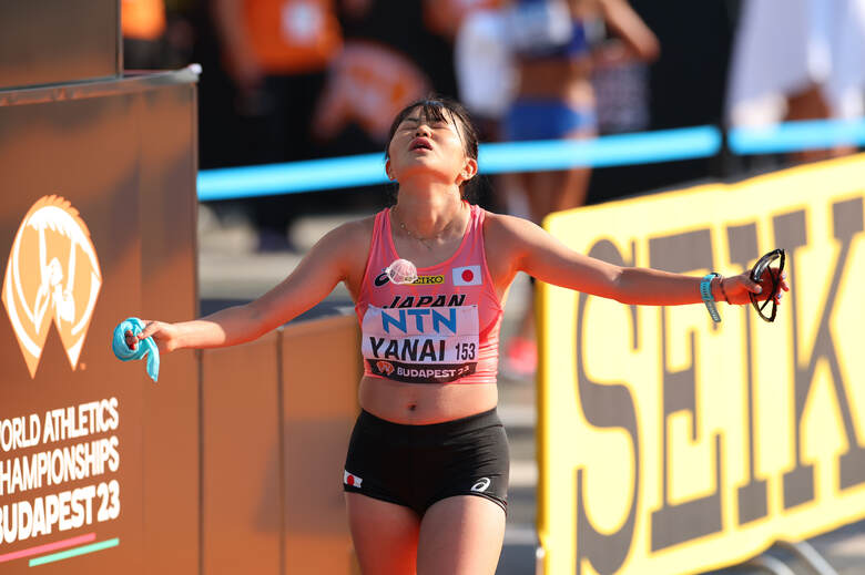 【ブダペスト世界選手権】柳井綾音（立命館大学）／女子20km競歩決勝