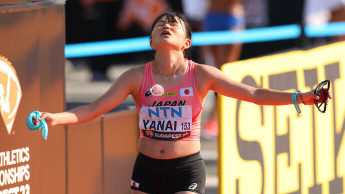 【ブダペスト世界選手権】柳井綾音（立命館大学）／女子20km競歩決勝