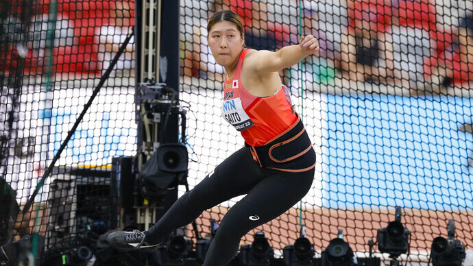 【ブダペスト世界選手権】齋藤真希（東海大学大学院）／女子円盤投予選