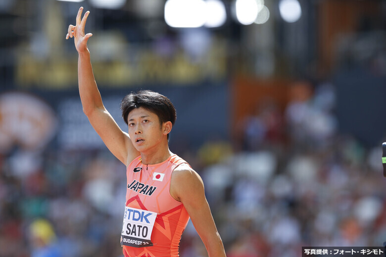 【ブダペスト世界選手権】佐藤拳太郎（富士通）／男子400m予選