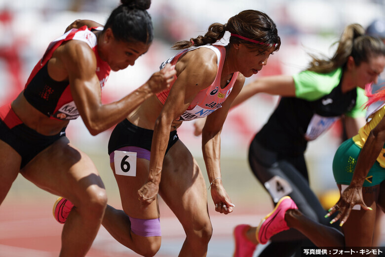 【ブダペスト世界選手権】君嶋愛梨沙（土木管理総合）／女子100m予選