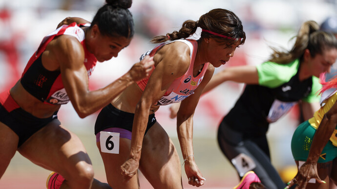 【ブダペスト世界選手権】君嶋愛梨沙（土木管理総合）／女子100m予選