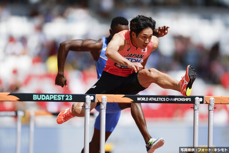 【ブダペスト世界選手権】泉谷駿介（住友電工）／男子110mハードル予選