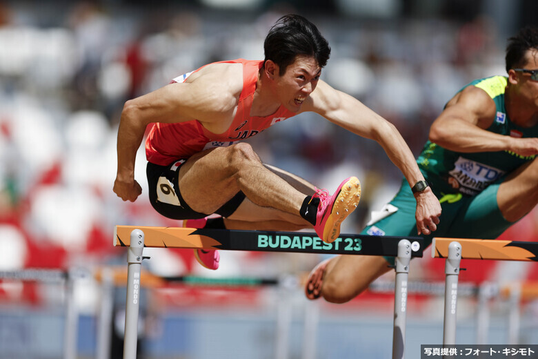 【ブダペスト世界選手権】高山峻野（ゼンリン）／男子110mハードル予選