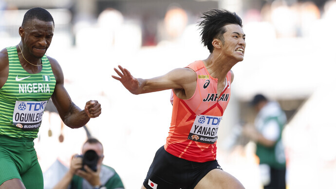 【ブダペスト世界選手権】栁田大輝（東洋大学）／男子100m準決勝