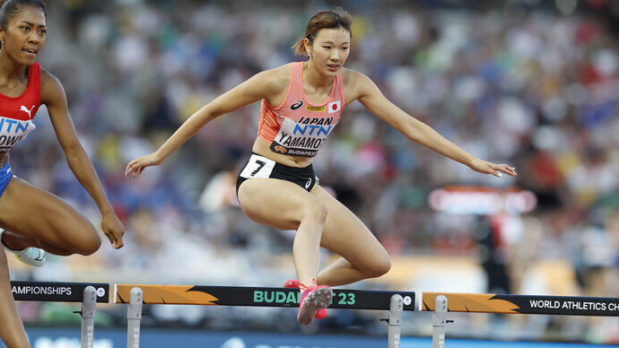 【ブダペスト世界選手権】山本亜美（立命館大学）／女子400mハードル予選