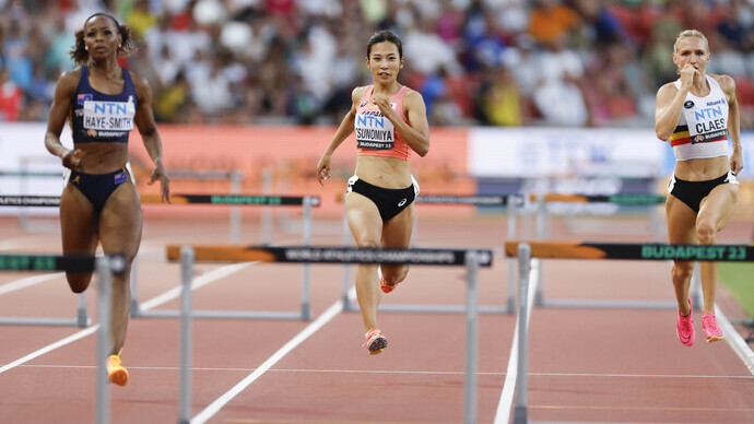 【ブダペスト世界選手権】宇都宮絵莉（長谷川体育施設）／女子400mハードル予選