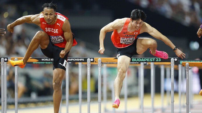 【ブダペスト世界選手権】高山峻野（ゼンリン）／男子110mハードル準決勝