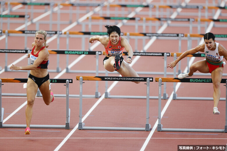 【ブダペスト世界選手権】青木益未（七十七銀行）／女子100mハードル予選