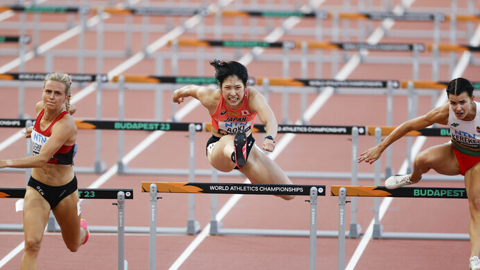 【ブダペスト世界選手権】青木益未（七十七銀行）／女子100mハードル予選