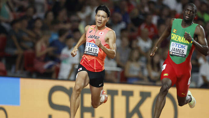 【ブダペスト世界選手権】佐藤風雅（ミズノ）／男子400m準決勝