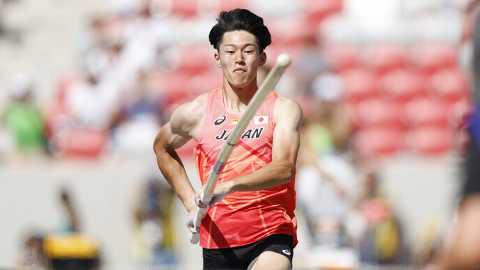 【ブダペスト世界選手権】柄澤智哉（日本体育大学）／男子棒高跳予選