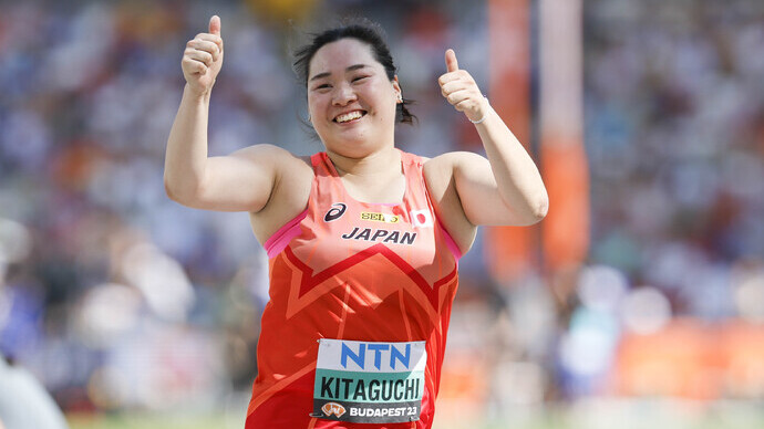 【ブダペスト世界選手権】北口榛花（JAL）／女子やり投予選