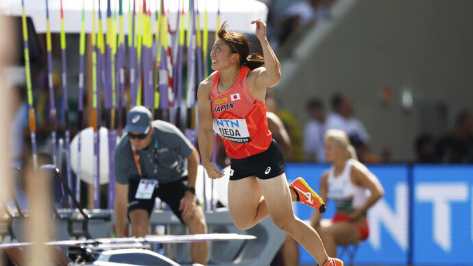 【ブダペスト世界選手権】上田百寧（ゼンリン）／女子やり投予選