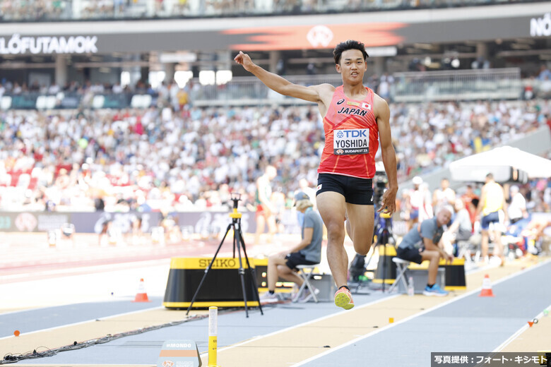 【ブダペスト世界選手権】吉田弘道（神崎郡陸協）／男子走幅跳予選