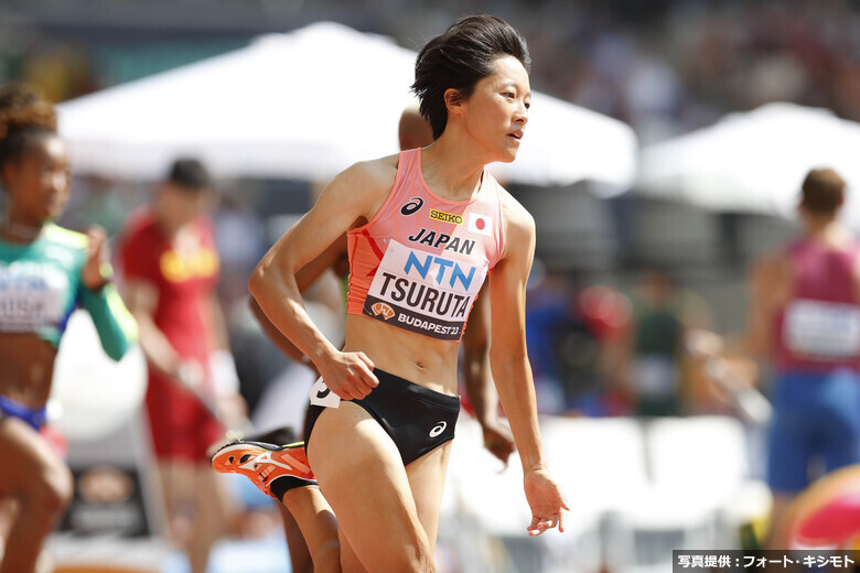 【ブダペスト世界選手権】鶴田玲美（南九州ファミリーマート）／女子200m予選