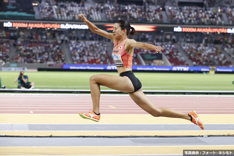 【ブダペスト世界選手権】髙島真織子（九電工）／女子三段跳予選