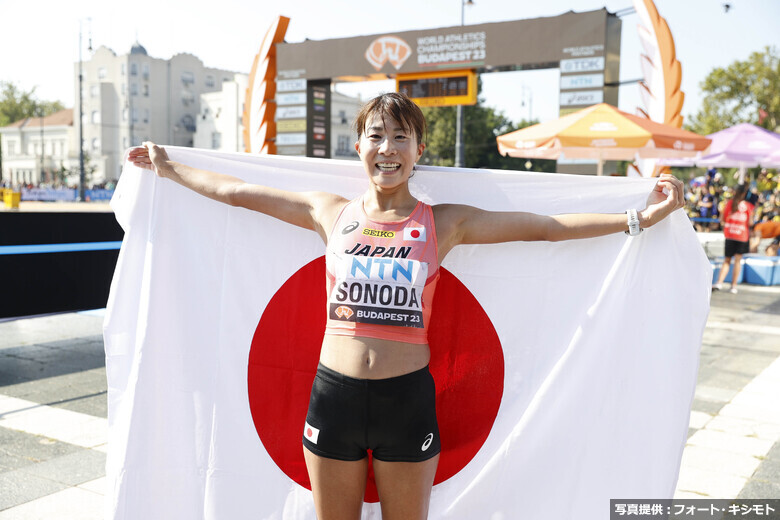 【ブダペスト世界選手権】園田世玲奈（NTN）／女子35km競歩決勝