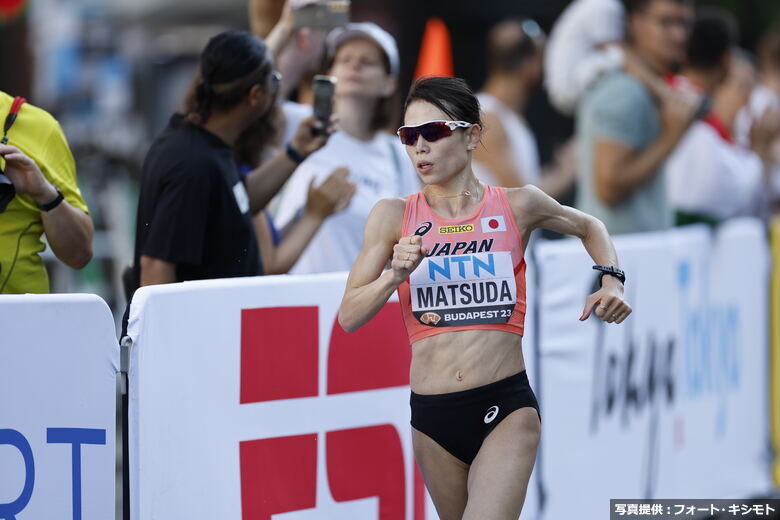 【ブダペスト世界選手権】松田瑞生 (ダイハツ)／女子マラソン