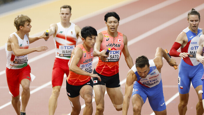 【ブダペスト世界選手権】日本／男子4x400mリレー予選