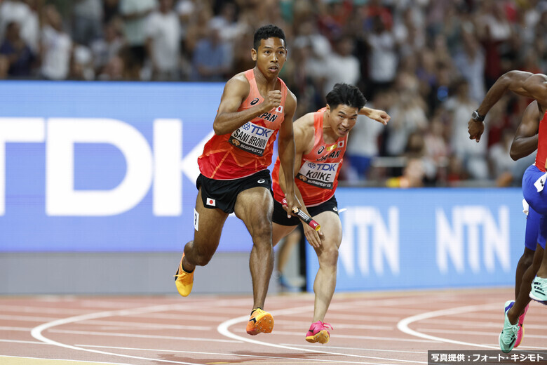 【ブダペスト世界選手権】日本／男子4x100mリレー決勝