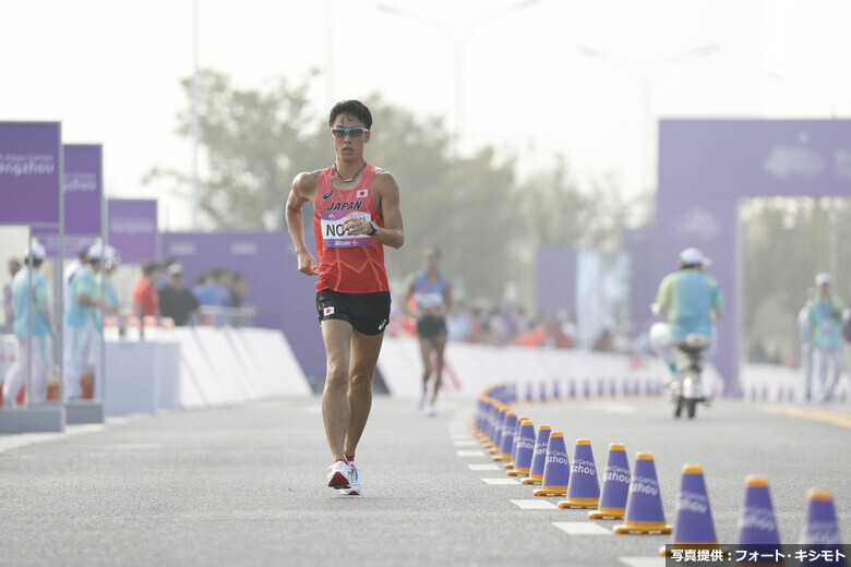 【杭州アジア大会】野田明宏（自衛隊体育学校）／男子20km競歩決勝