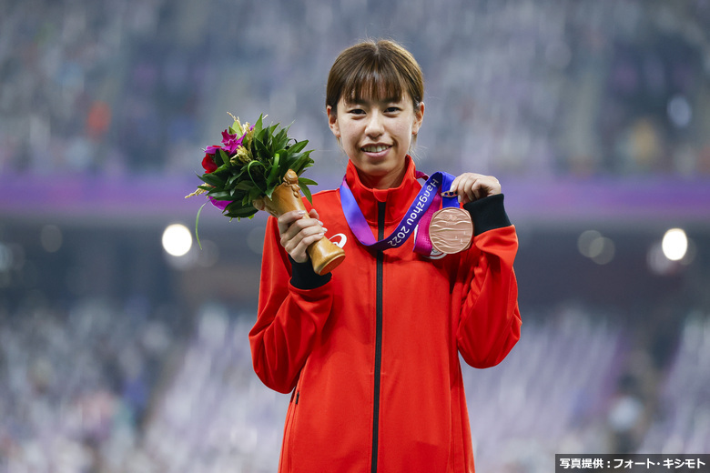 【杭州アジア大会】藤井菜々子（エディオン）／女子20km競歩決勝