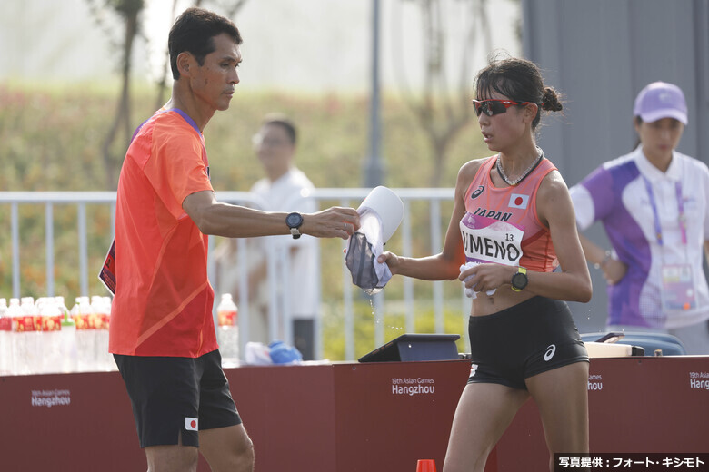 【杭州アジア大会】梅野倖子（順天堂大学）／女子20km競歩決勝