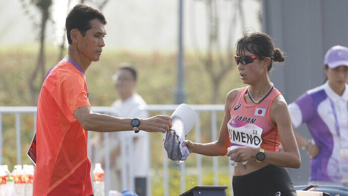 【杭州アジア大会】梅野倖子（順天堂大学）／女子20km競歩決勝