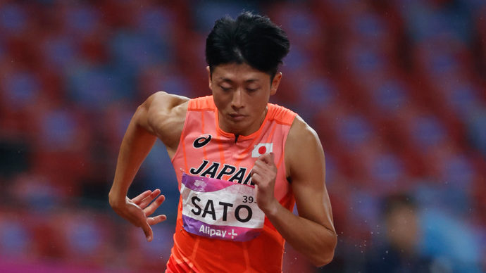 【杭州アジア大会】佐藤拳太郎（富士通）／男子400m予選