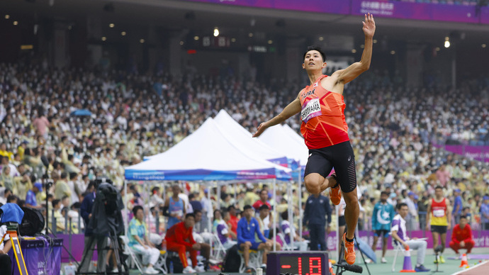 【杭州アジア大会】城山正太郎（ゼンリン）／男子走幅跳予選